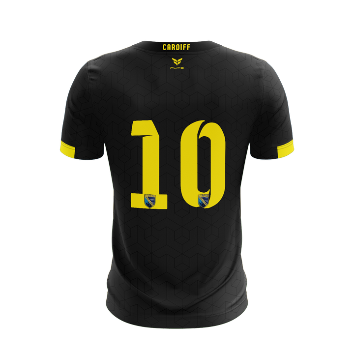 CARDIFF TRAINING JERSEY SS (BLACK)