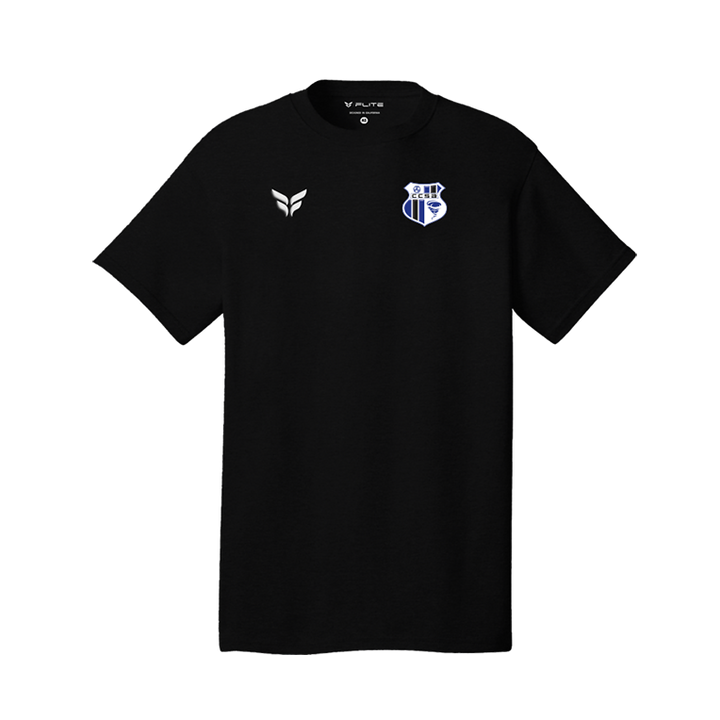 CCSA COTTON-BLEND T-SHIRT (BLACK)