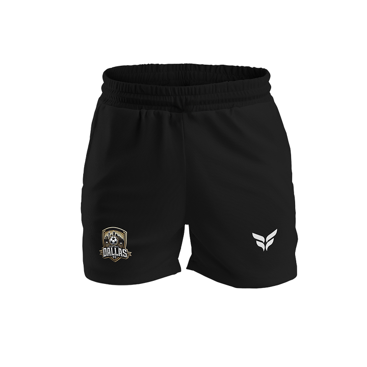 CENTRAL DALLAS SHORTS W/ZIPPERED POCKETS (BLACK)