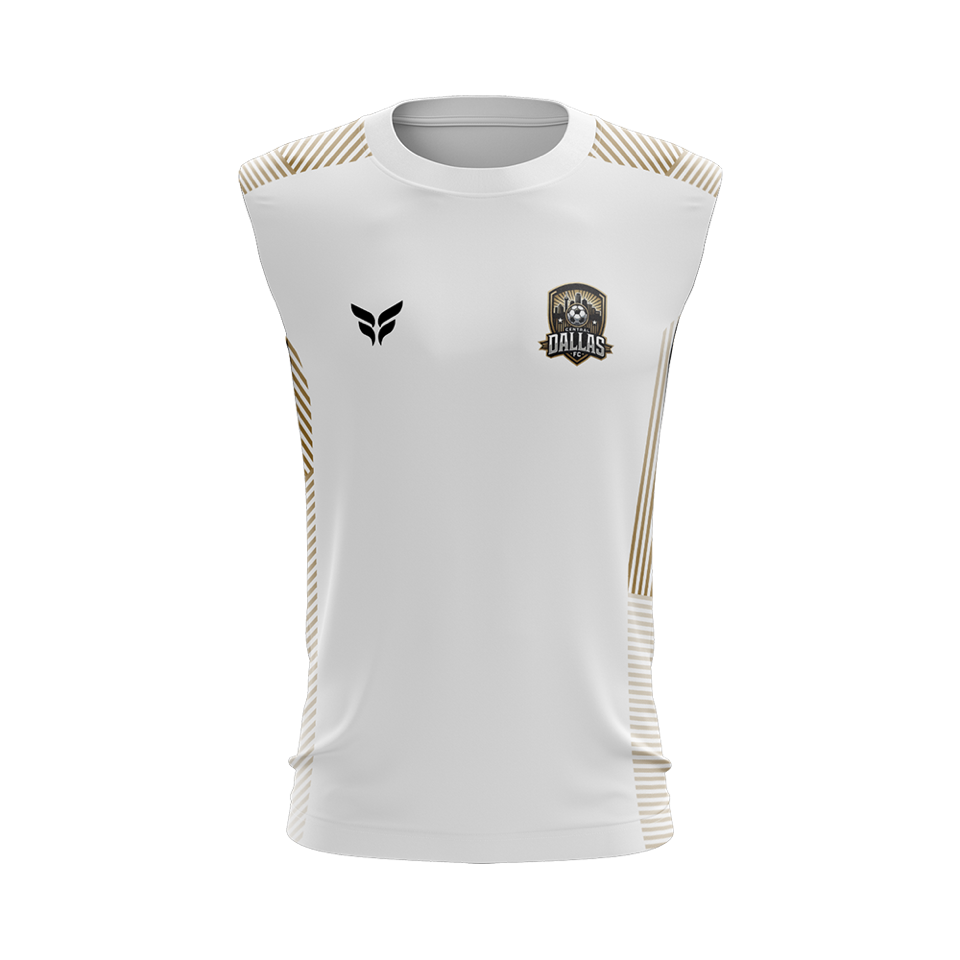 CENTRAL DALLAS JERSEY SLEEVELESS (WHITE)