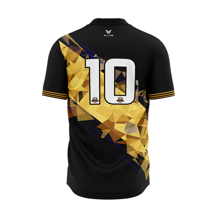 CITY ELITE FUTSAL PLAYER JERSEY SS (BLACK)