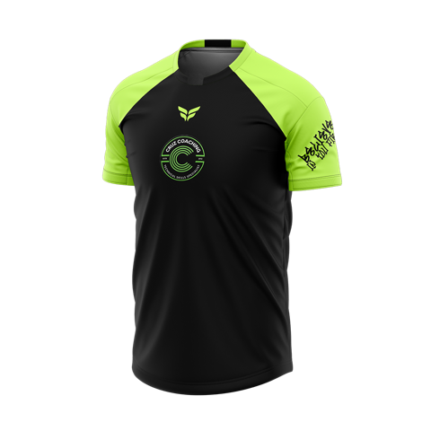 CRUZ COACHING PLAYER TRAINING TOP SS BLACK)