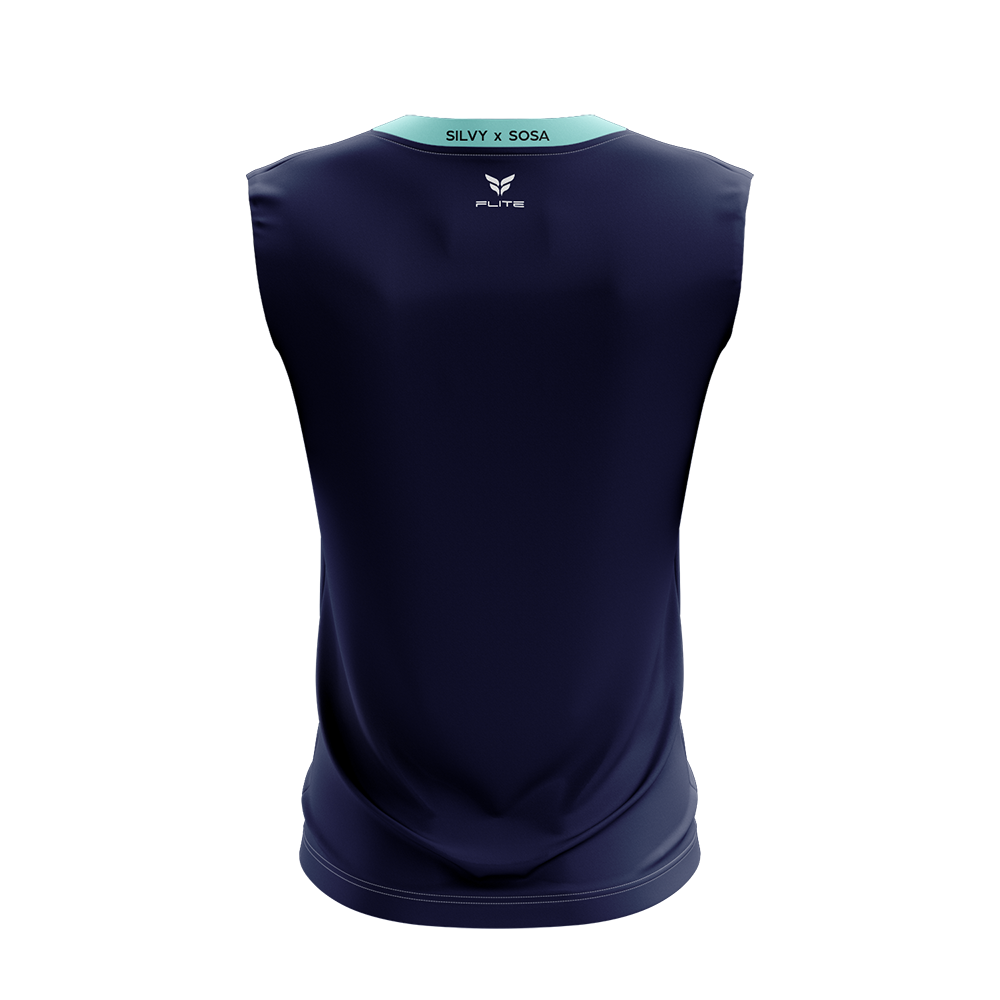 CSILVY TRAINING TOP NS (NAVY TEAL)