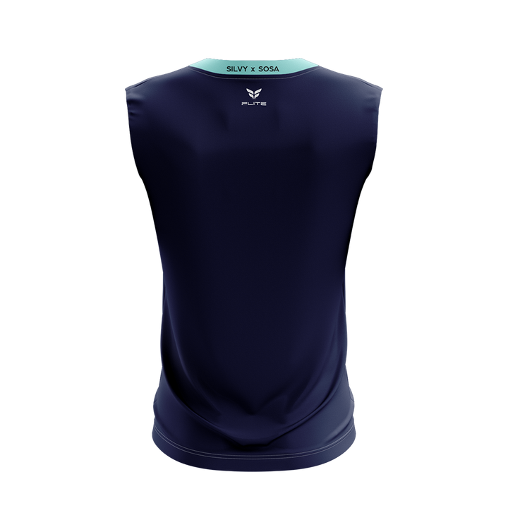CSILVY TRAINING TOP NS (NAVY TEAL)