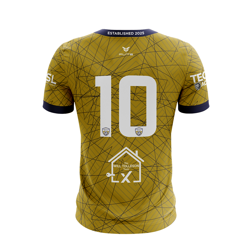 CUMBERLAND VALLEY SC HOME JERSEY SS (GOLD)