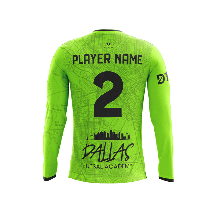 DALLAS FUTSAL ACADEMY GK JERSEY LS (GREEN)