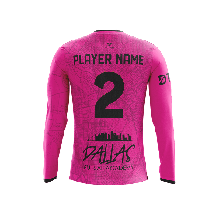 DALLAS FUTSAL ACADEMY GK JERSEY LS (PINK)