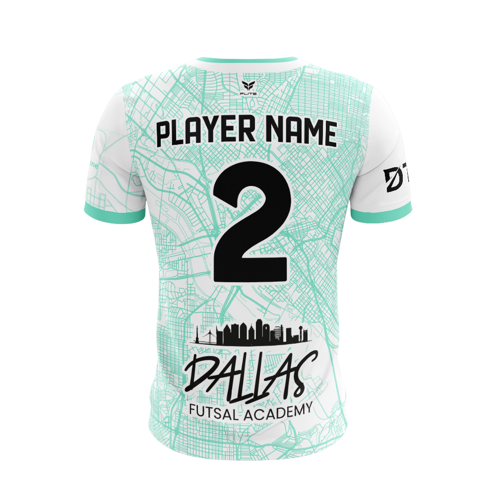 DALLAS FUTSAL ACADEMY HOME JERSEY SS (WHITE)