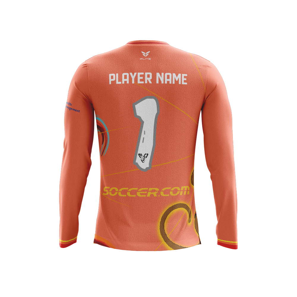 DRUNKEN MONKEYS WOMENS GK JERSEY LS (PEACH)