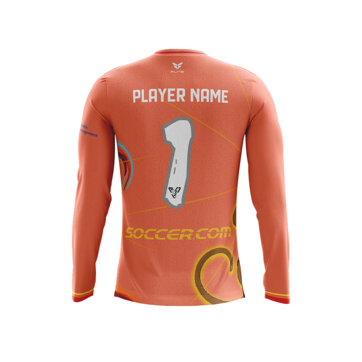 DRUNKEN MONKEYS WOMENS GK JERSEY LS (PEACH)