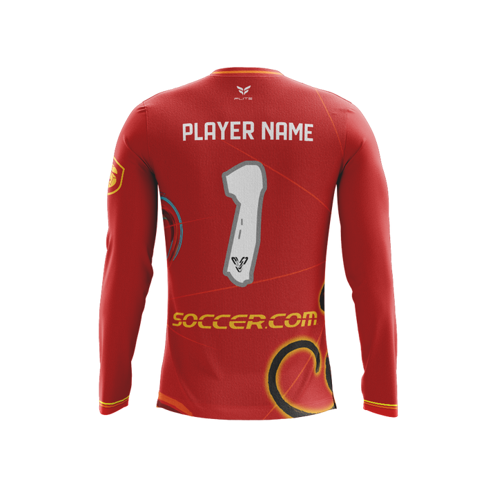 DRUNKEN MONKEYS GK JERSEY LS (RED)