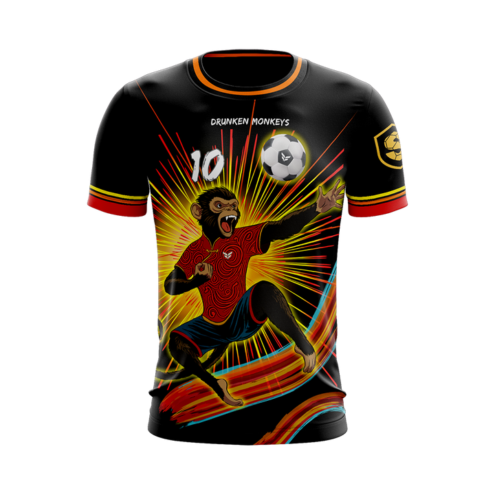 DRUNKEN MONKEYS HOME JERSEY SS (BLACK)