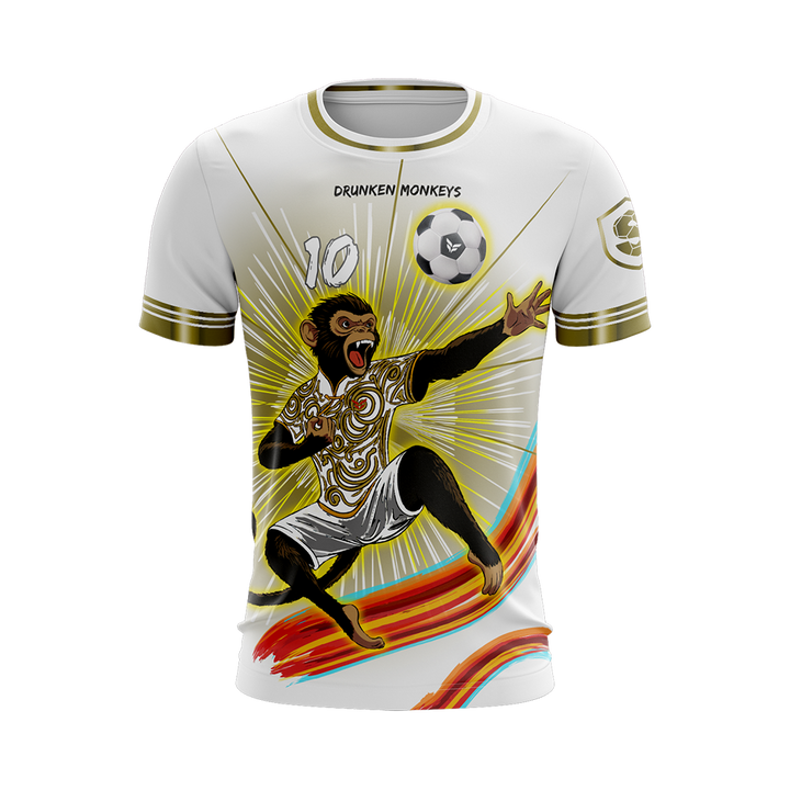 DRUNKEN MONKEYS AWAY JERSEY SS (WHITE)