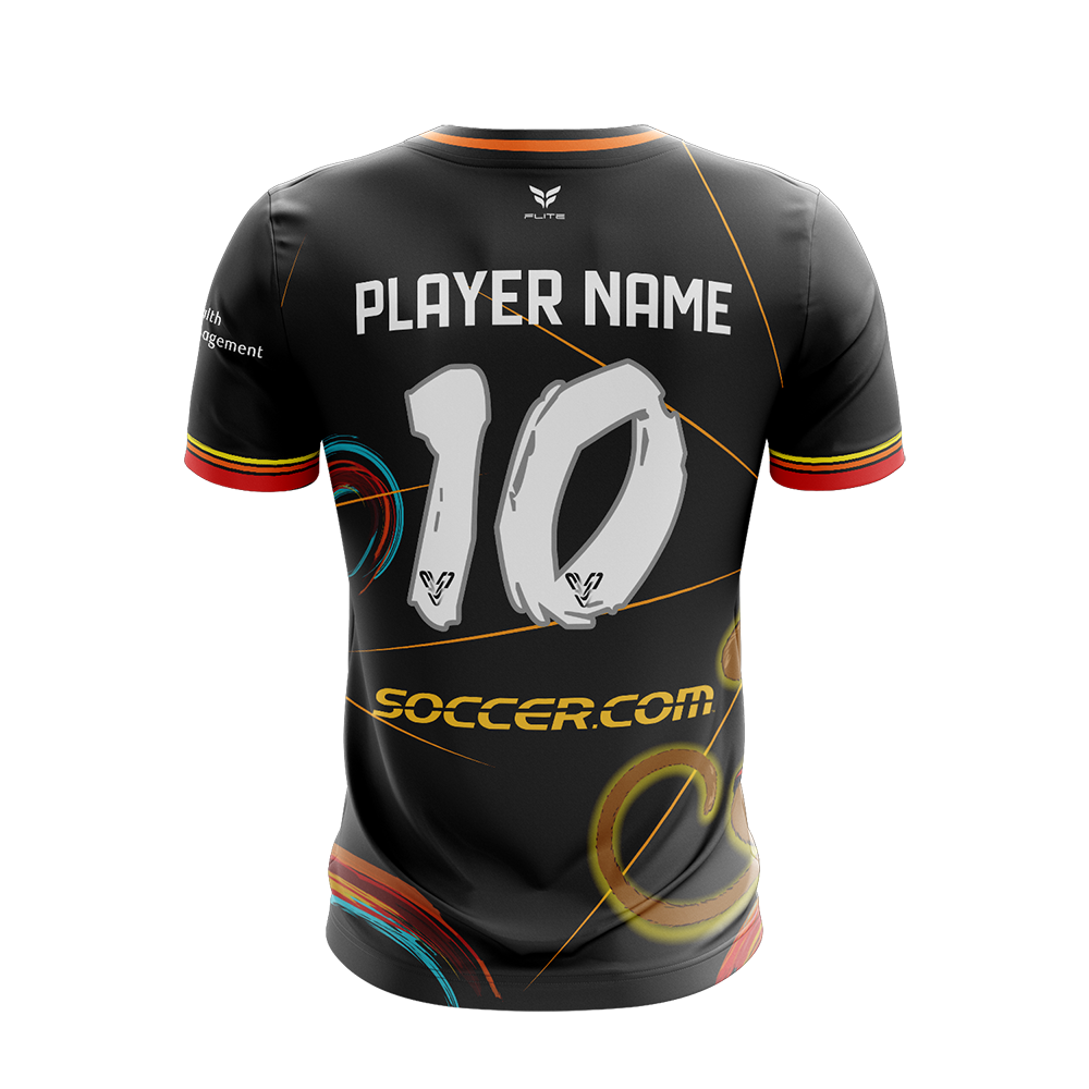 DRUNKEN MONKEYS WOMENS HOME JERSEY SS (BLACK)