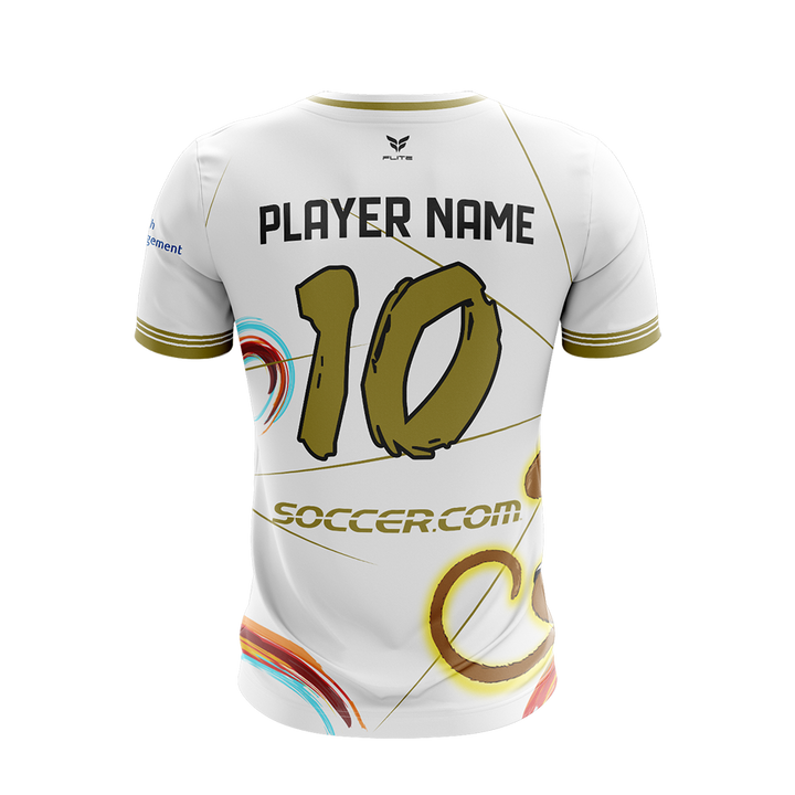 DRUNKEN MONKEYS WOMENS AWAY JERSEY SS (WHITE)