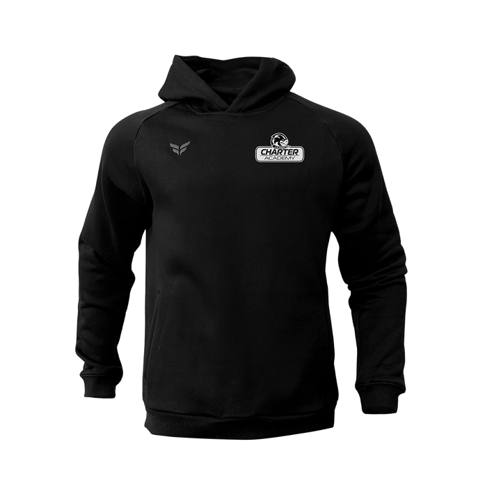 CHARTER ACADEMY COTTON-BLEND HOODIE (BLACK)