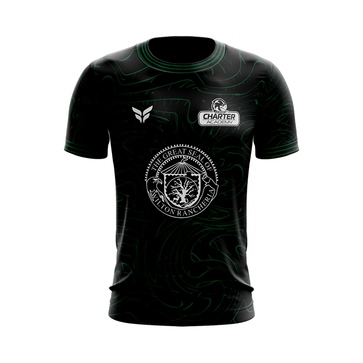 CHARTER ACADEMY TRAINING JERSEY SS (BLACK)
