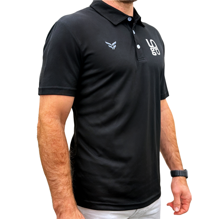 CENTRAL DALLAS POLO SHIRT (BLACK)
