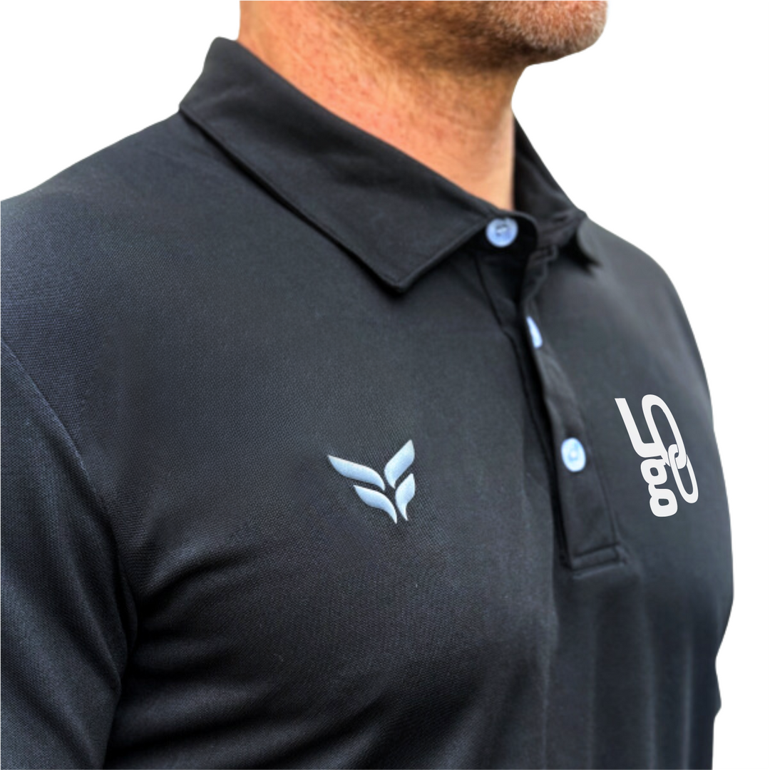 CENTRAL DALLAS POLO SHIRT (BLACK)