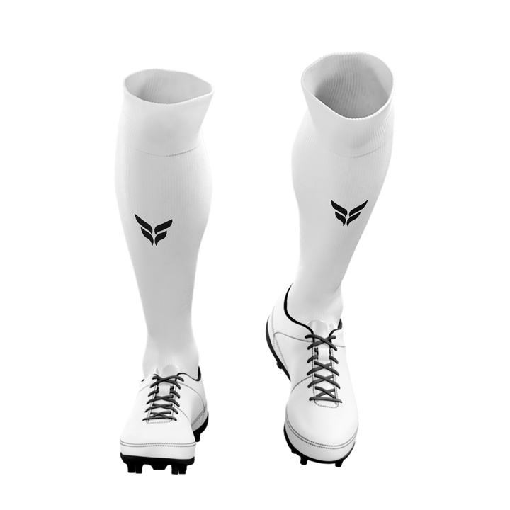 TEAM SOCKS (WHITE SOCKS BLACK WINGS)