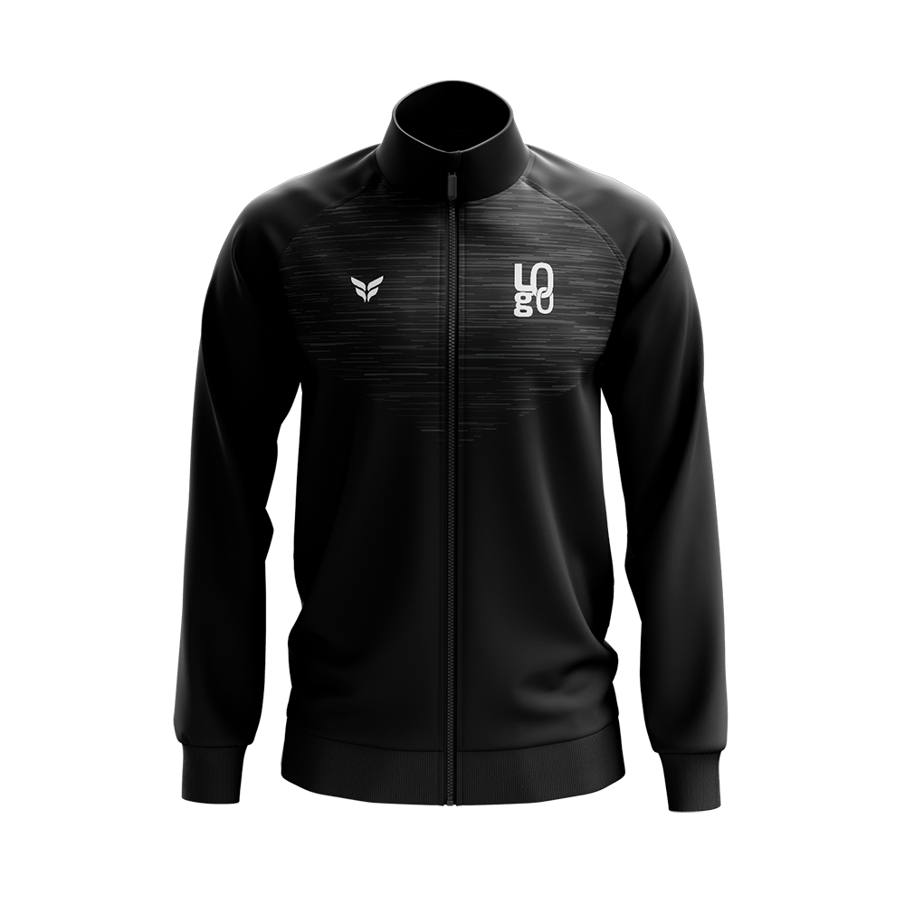 SOCCER IQ WARM-UP JACKET (BLACK)