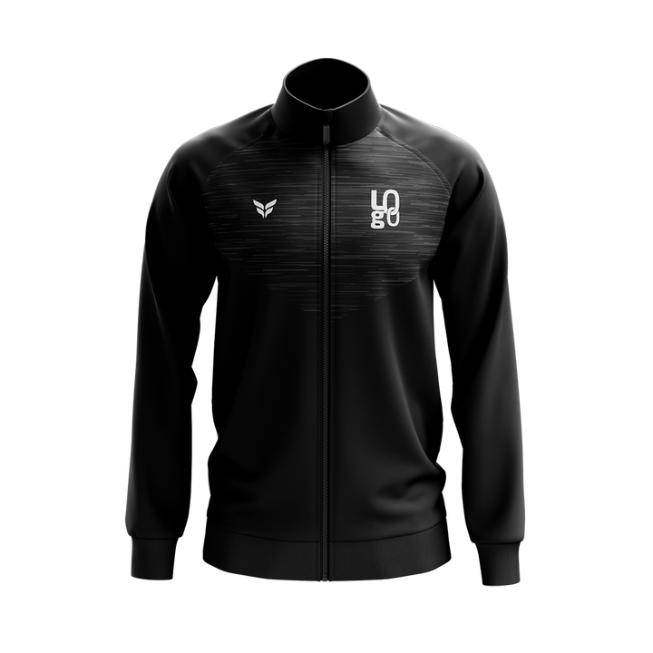 SOCCER IQ WARM-UP JACKET (BLACK)