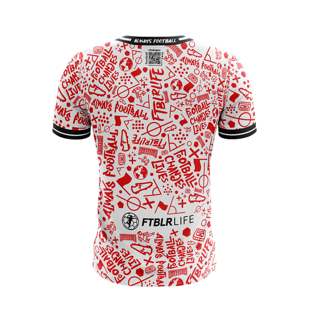 FTBLR LIFE CANADA JERSEY SS (RED WHITE)