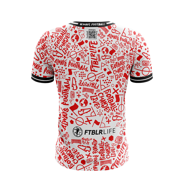 FTBLR LIFE CANADA JERSEY SS (RED WHITE)