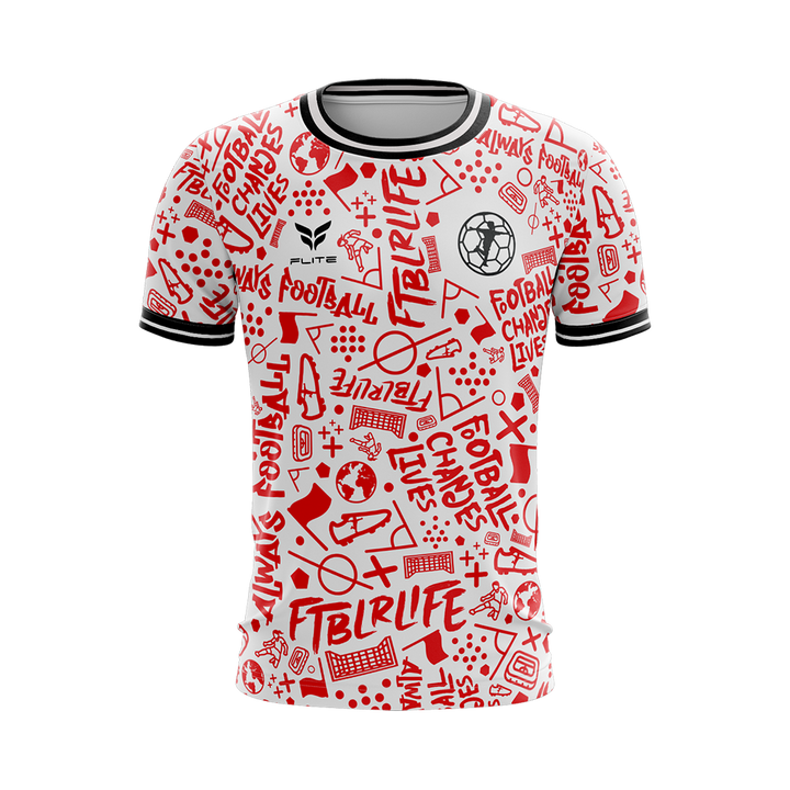 FTBLR LIFE CANADA JERSEY SS (RED WHITE)