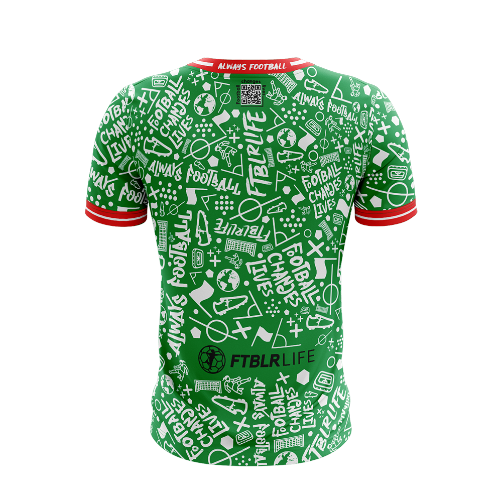 FTBLR LIFE MEXICO JERSEY SS (GREEN WHITE)
