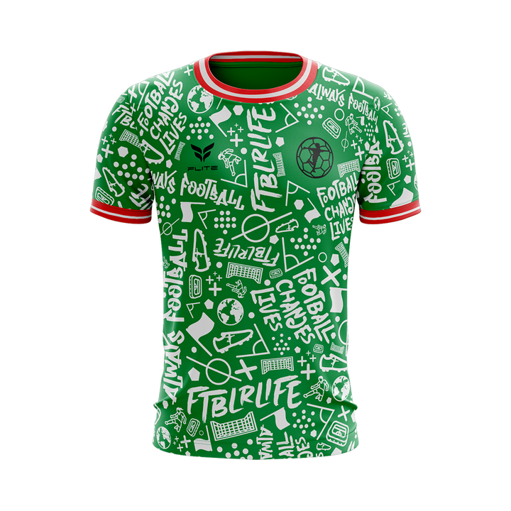 FTBLR LIFE MEXICO JERSEY SS (GREEN WHITE)