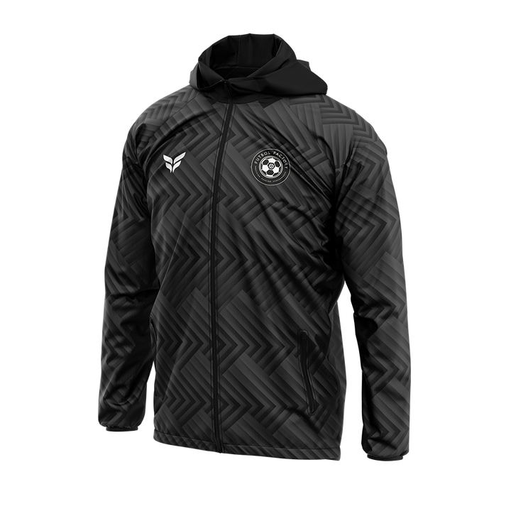FUTBOL FACTORY WINDBREAKER JACKET (BLACK)
