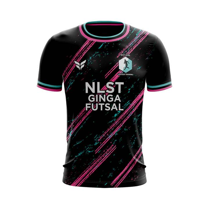 NLST GINGA FUTSAL TRAINING JERSEY SS (BLACK)