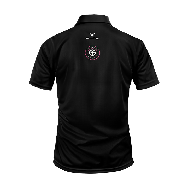NLST GINGA FUTSAL COACHES POLO SHIRT (BLACK)