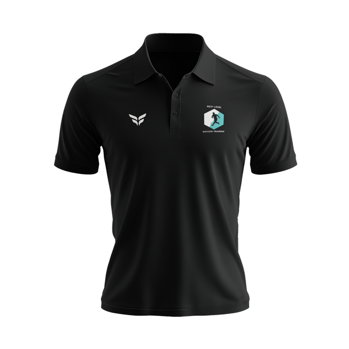 NLST GINGA FUTSAL COACHES POLO SHIRT (BLACK)