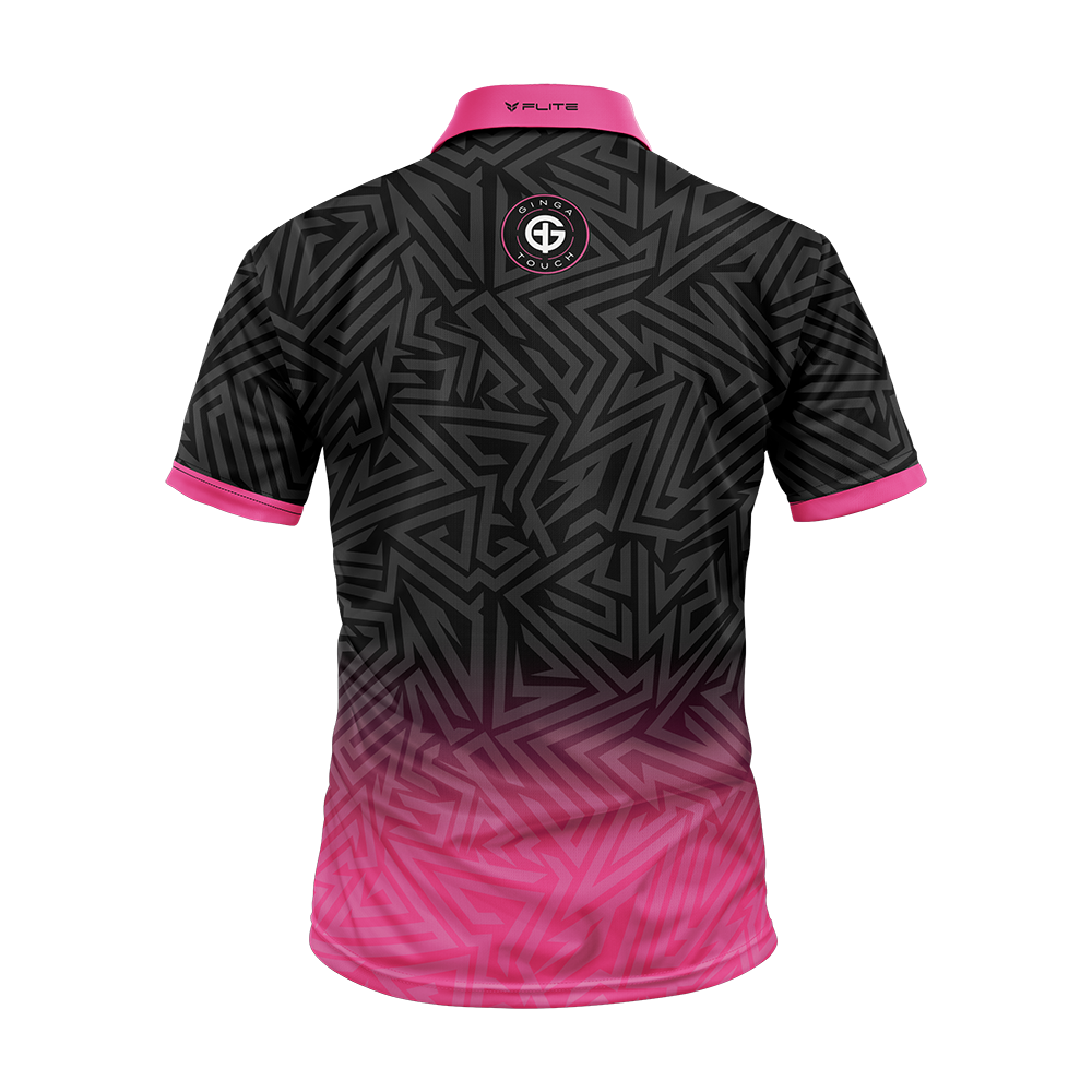 NLST GINGA FUTSAL PLAYER POLO SHIRT (BLACK)