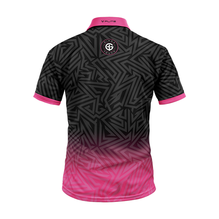 NLST GINGA FUTSAL PLAYER POLO SHIRT (BLACK)