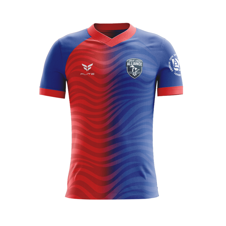 GREAT LAKES ALLIANCE GAME JERSEY SS (459 BLUE RED)