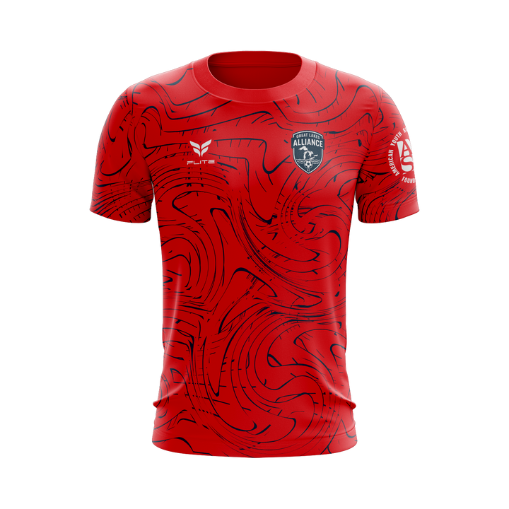 GREAT LAKES ALLIANCE GAME JERSEY SS (195 RED)