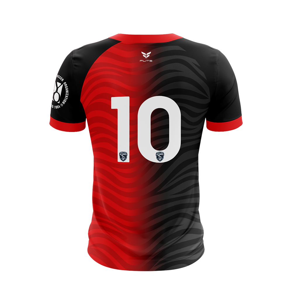 GREAT LAKES ALLIANCE GAME JERSEY SS (880 RED BLACK)