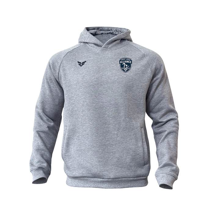 GREAT LAKES ALLIANCE COTTON-BLEND HOODIE (GREY)
