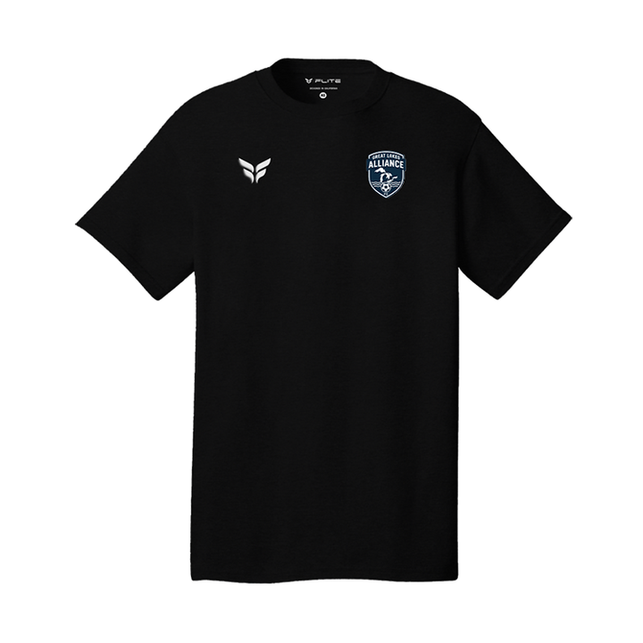 GREAT LAKES ALLIANCE COTTON-BLEND TSHIRT (BLACK)