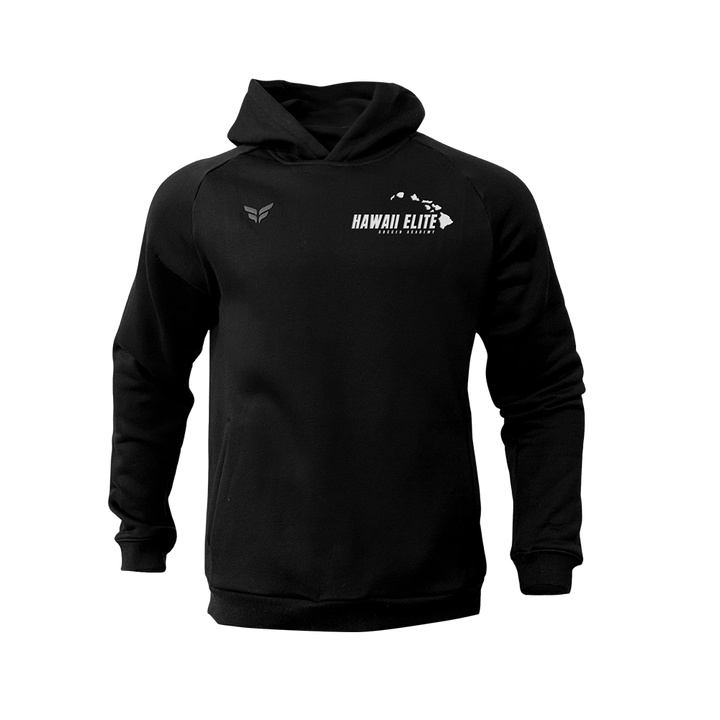 HAWAII ELITE COTTON-BLEND HOODIE (BLACK)