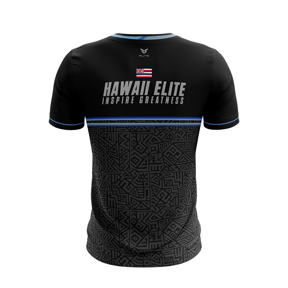 HAWAII ELITE TRAINING JERSEY SS (BLACK)