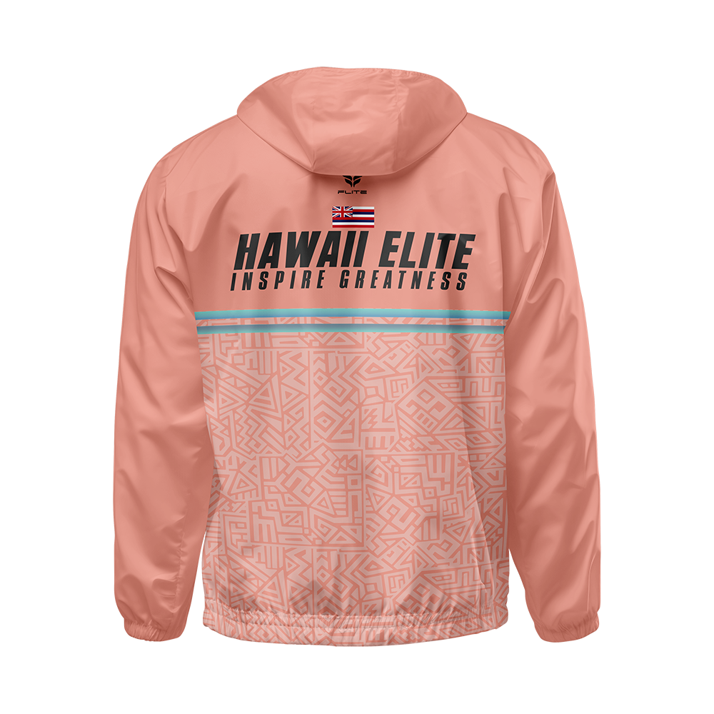 HAWAII ELITE WINDBREAKER JACKET (PEACH)