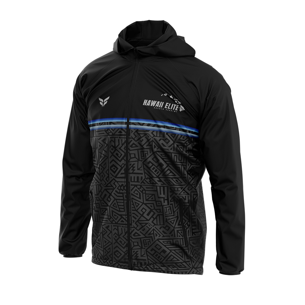 HAWAII ELITE WINDBREAKER JACKET (BLACK)