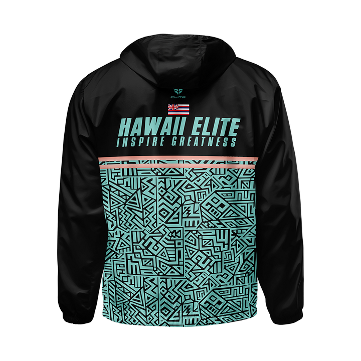 HAWAII ELITE WINDBREAKER JACKET (BLACK MINT)