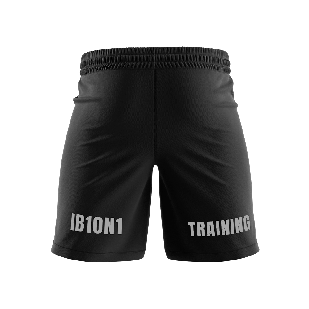 IB 1ON1 TRAINING SHORTS (BLACK)