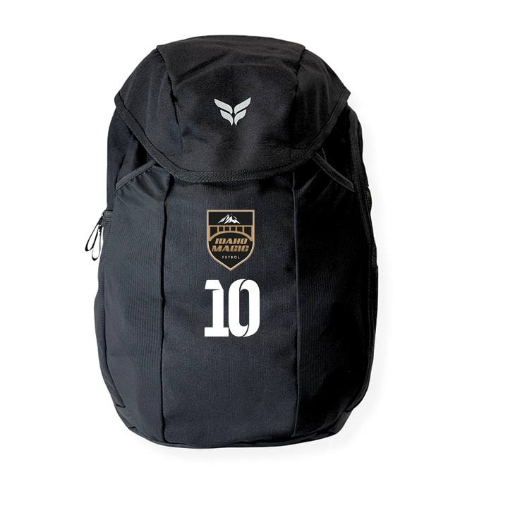 IDAHO MAGIC TEAM BACKPACK WITH PLAYER NUMBER (BLACK)