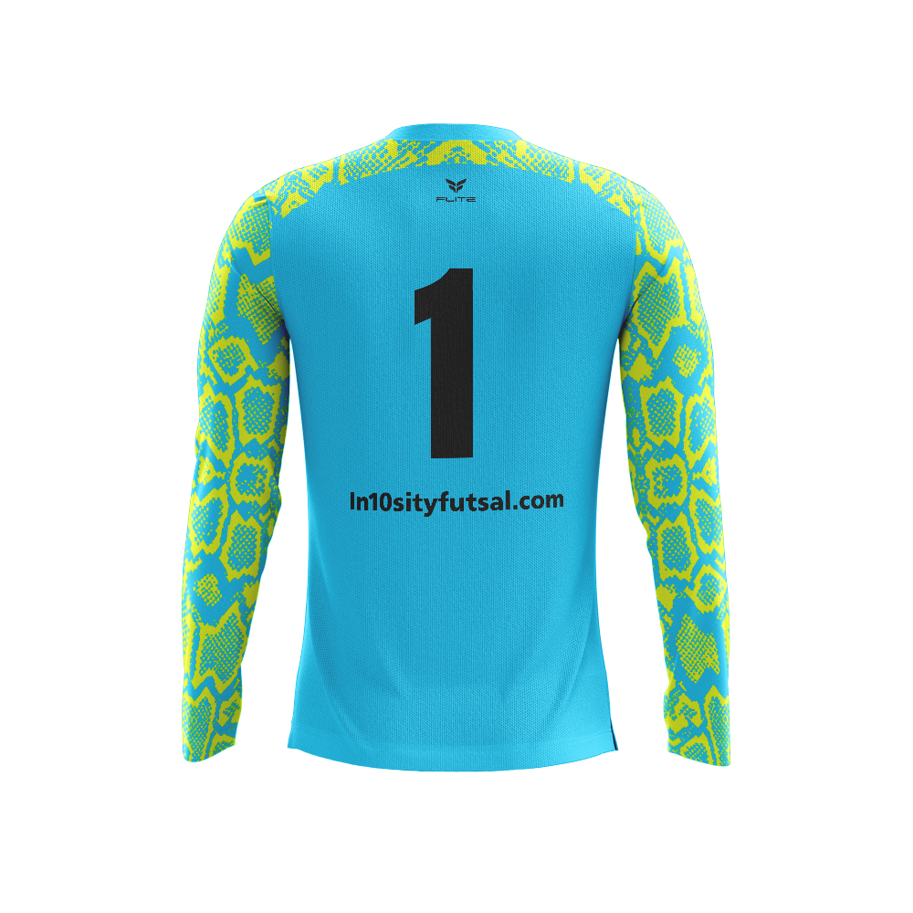 IN10SITY KEEPER JERSEY LS (NEON BLUE)